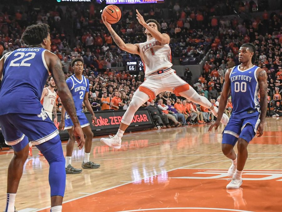 NCAA Basketball: Kentucky at Clemson