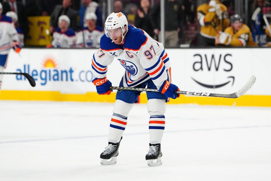 NHL: Edmonton Oilers at Vegas Golden Knights