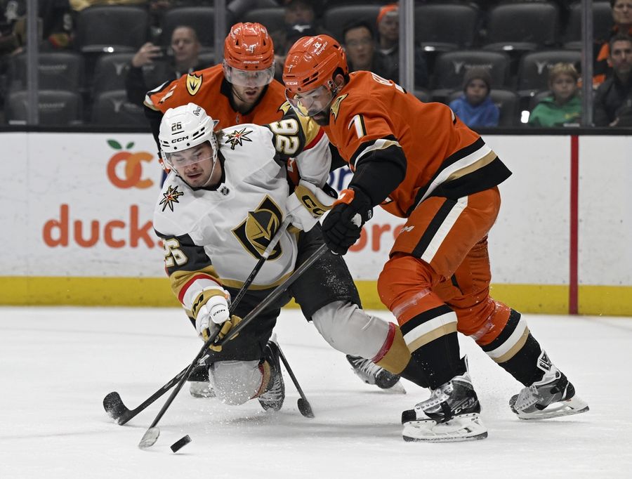 NHL: Vegas Golden Knights at Anaheim Ducks