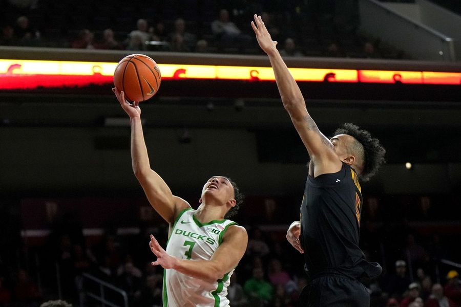 NCAA Basketball: Oregon at Southern California