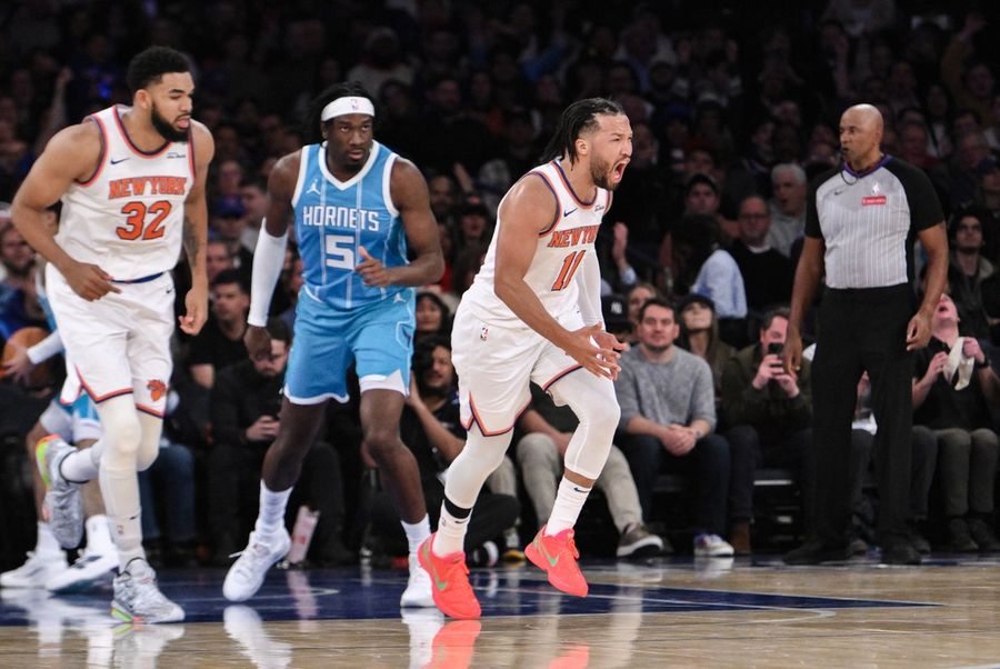 After slow start, Knicks run away from Hornets