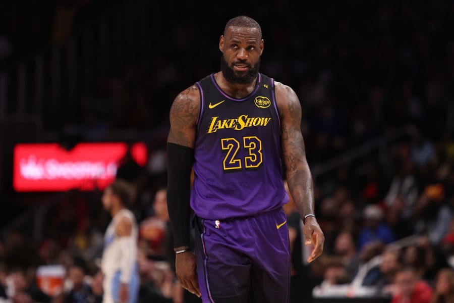 NBA: Los Angeles Lakers at Atlanta Hawks