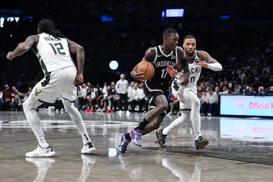 NBA: Milwaukee Bucks at Brooklyn Nets