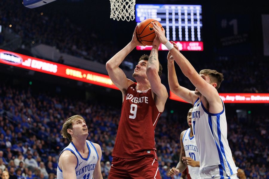 No. 5 Kentucky able to put away upset-minded Colgate