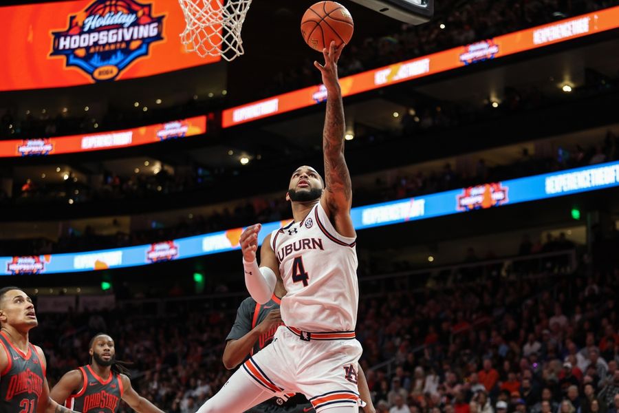 Huge day for Johni Broome as No. 2 Auburn dominates Ohio State