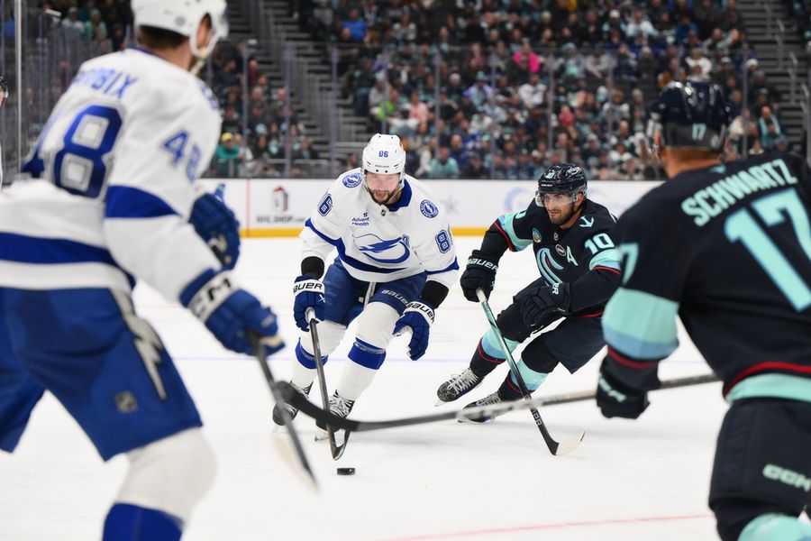 NHL: Tampa Bay Lightning at Seattle Kraken