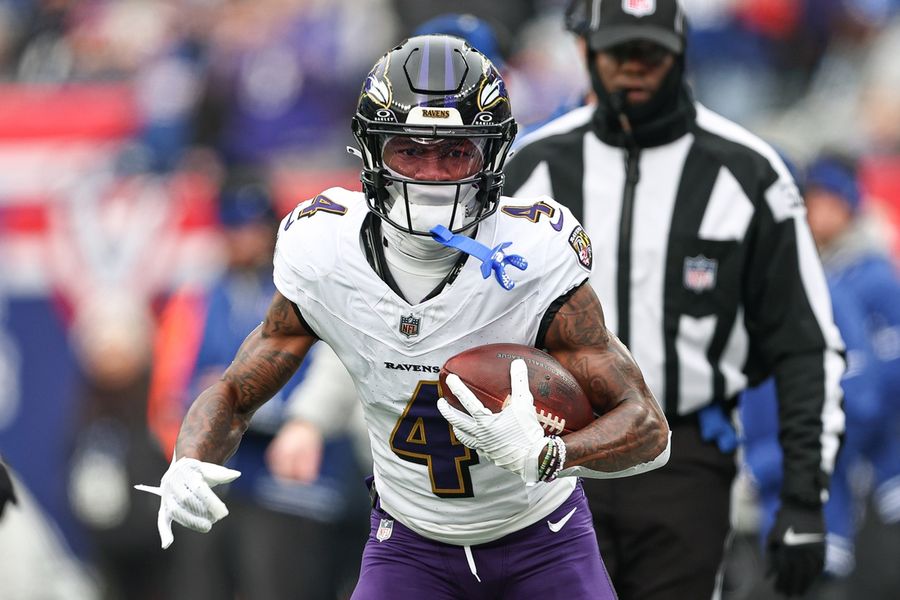 Ravens' John Harbaugh: WR Zay Flowers has 'chance' to play vs. Bills