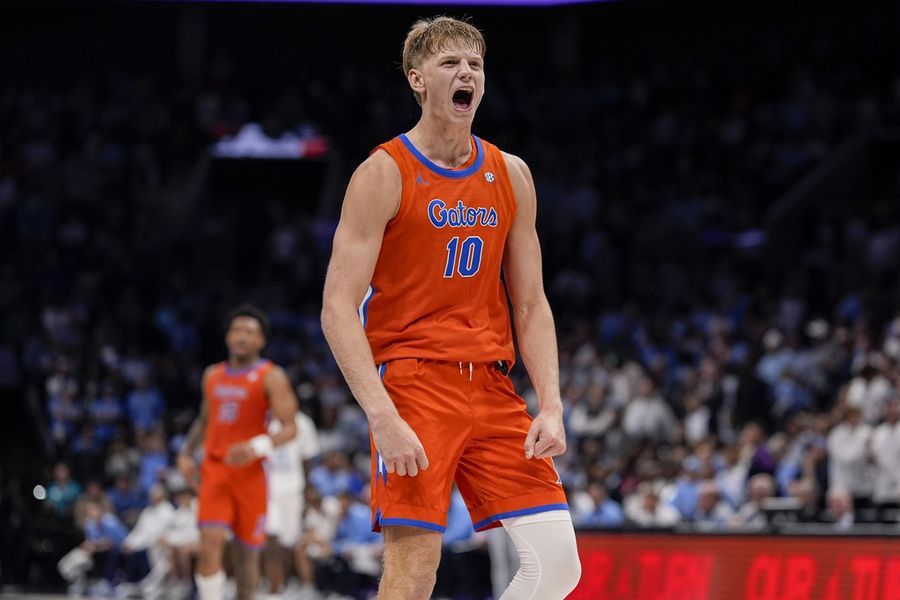 NCAA Basketball: Jumpman Invitational-North Carolina at Florida