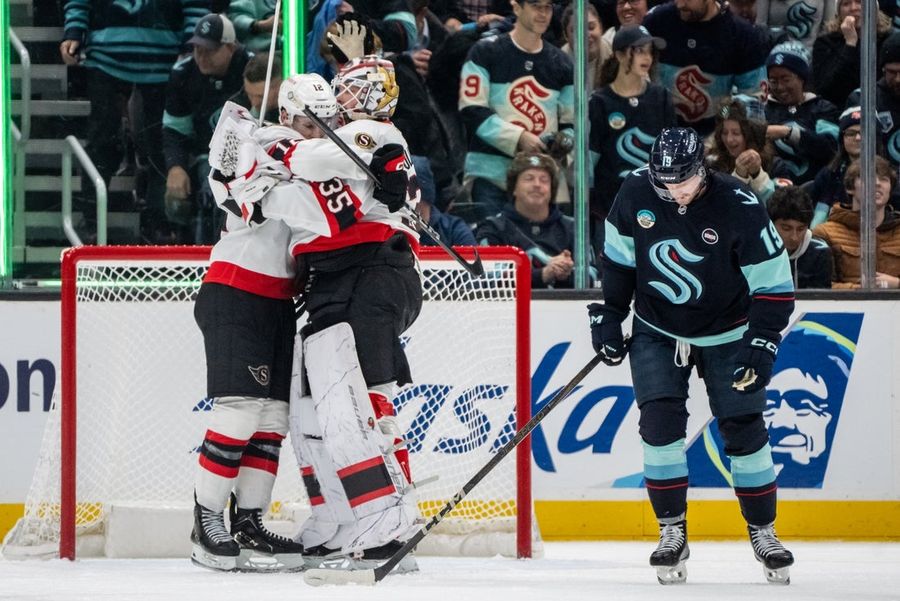 NHL: Ottawa Senators at Seattle Kraken