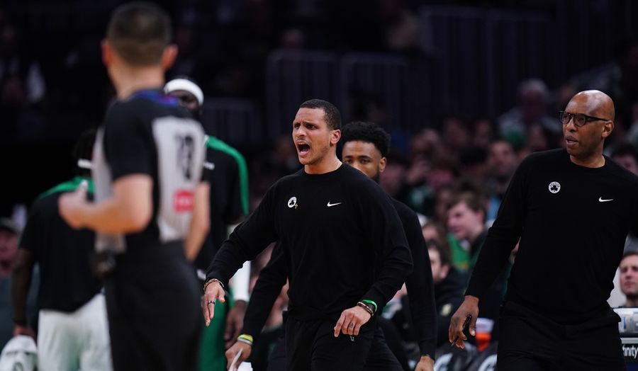 NBA fines Celtics' Joe Mazzulla $35K for actions toward official