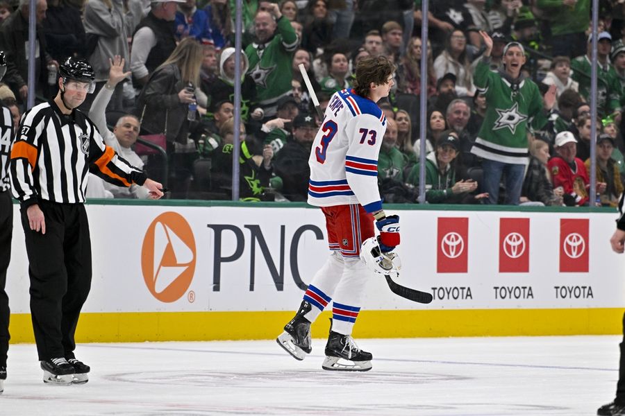 NHL: New York Rangers at Dallas Stars