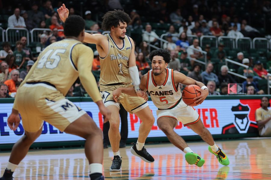 NCAA Basketball: Mount St. Mary's at Miami (FL)