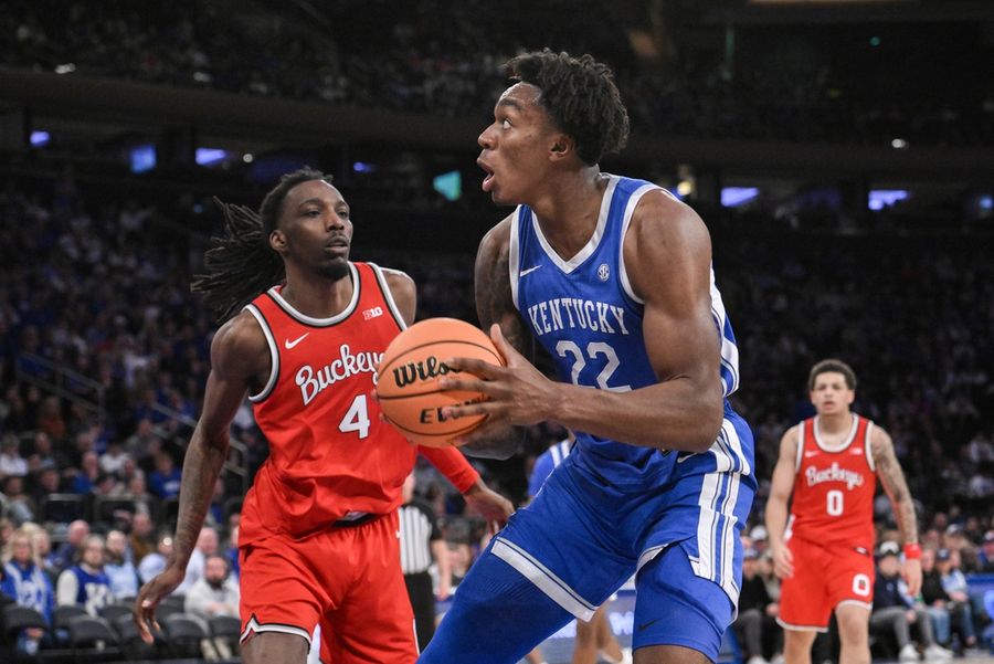 Aaron Bradshaw, Ohio State topple No. 4 Kentucky