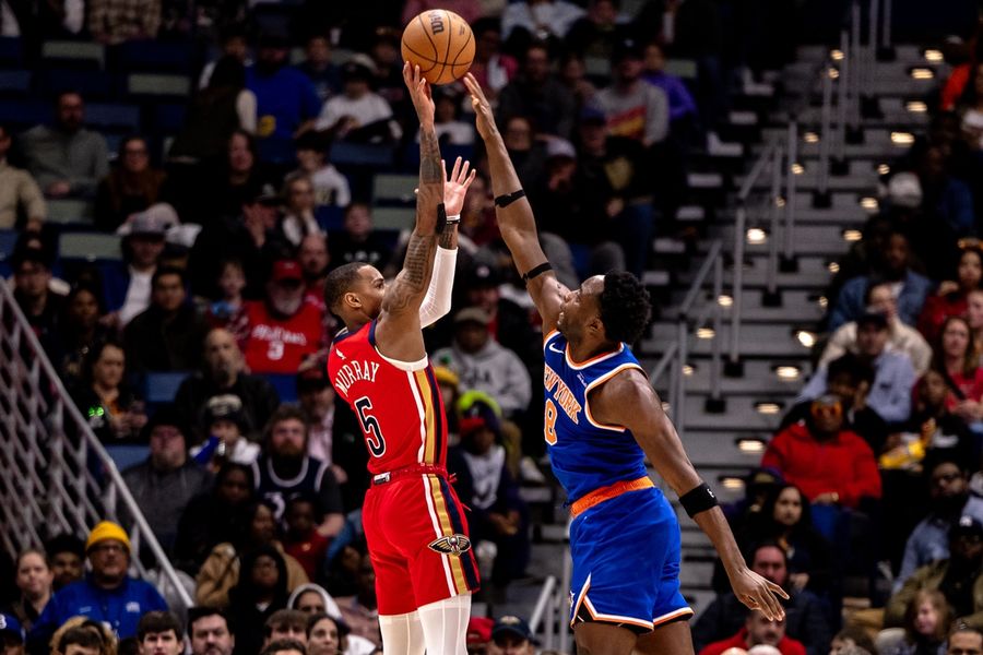 NBA: New York Knicks at New Orleans Pelicans