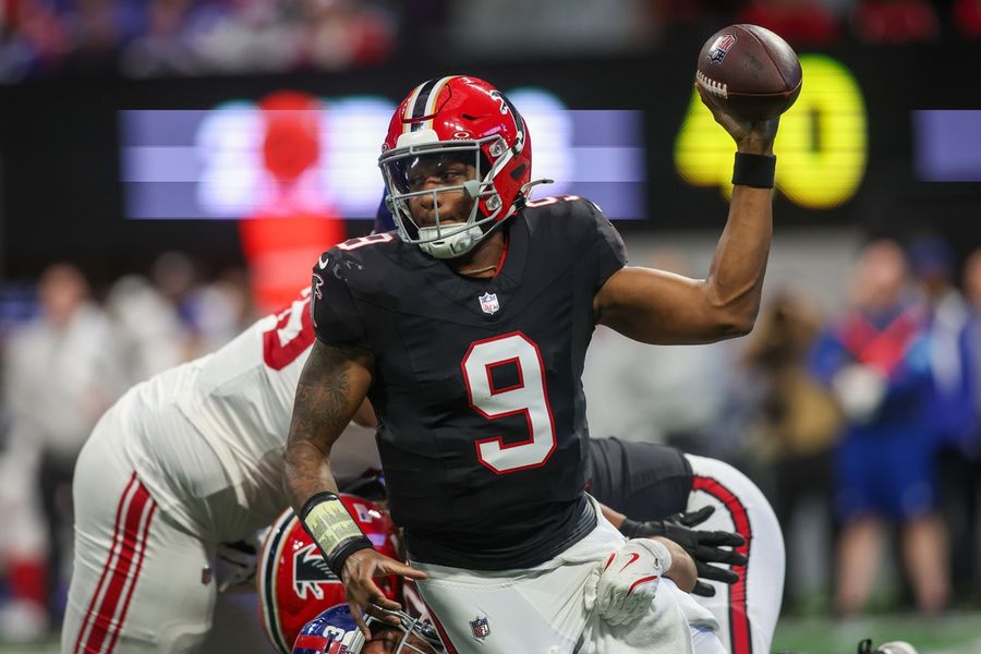 Falcons, Commanders eye playoff clincher behind rookie QBs