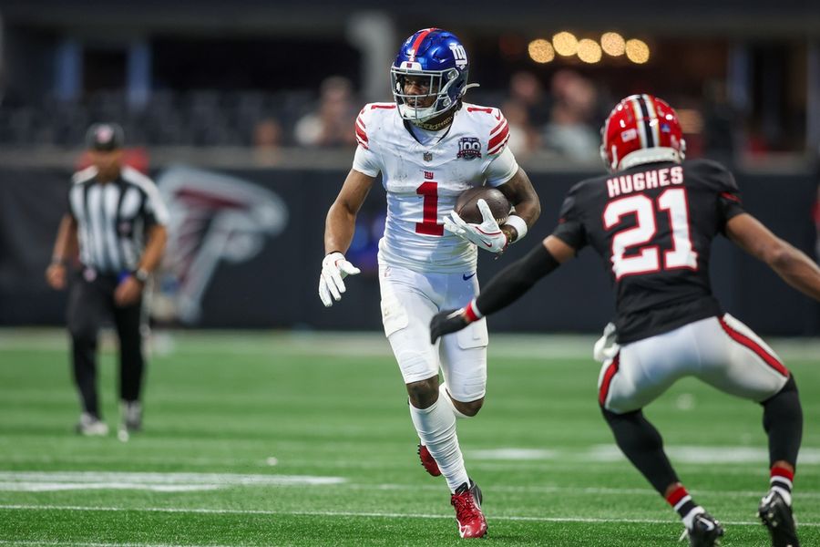 Giants star WR Malik Nabers (toe) says he's a game-time decision