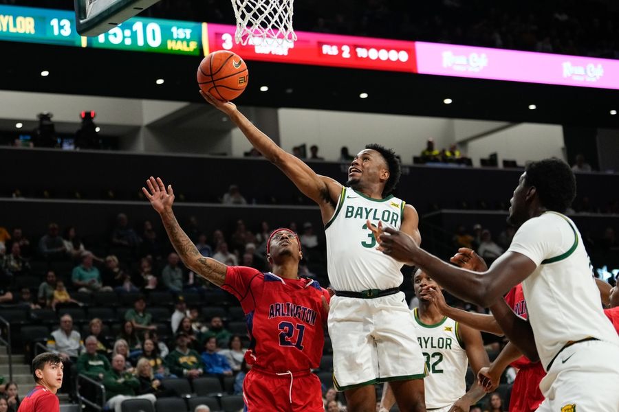 No. 25 Baylor dismantles Arlington Baptist 107-53
