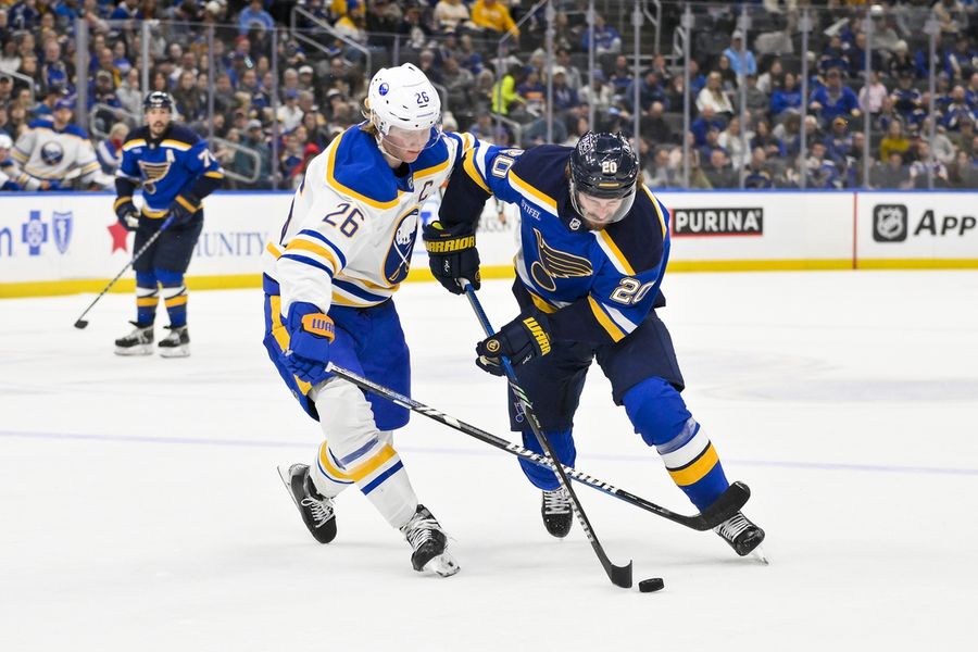 NHL: Buffalo Sabres at St. Louis Blues