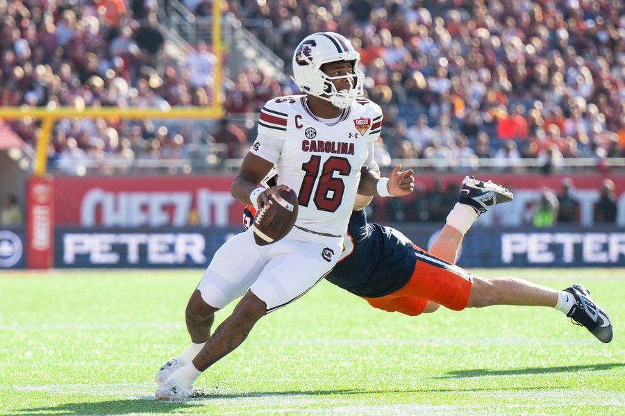 NCAA Football: Citrus Bowl-South Carolina at Illinois