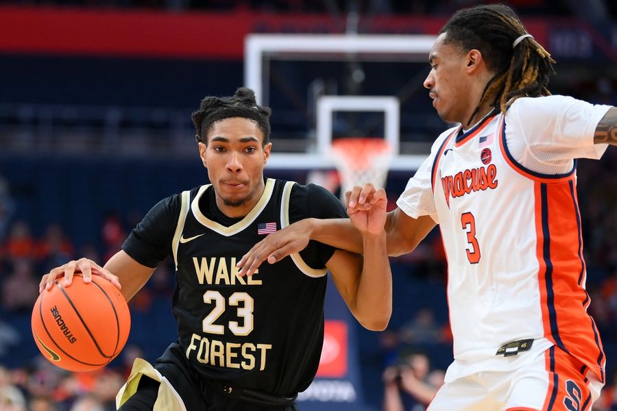NCAA Basketball: Wake Forest at Syracuse