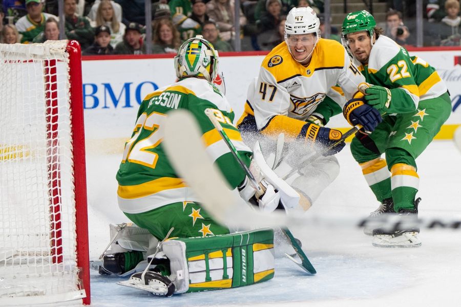NHL: Nashville Predators at Minnesota Wild