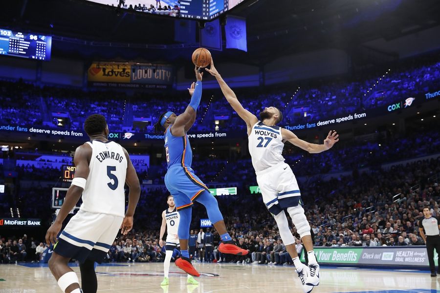 NBA: Minnesota Timberwolves at Oklahoma City Thunder