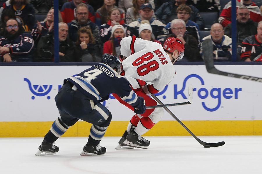 NHL: Carolina Hurricanes at Columbus Blue Jackets