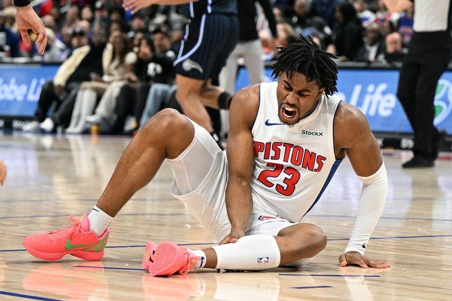 NBA: Orlando Magic at Detroit Pistons