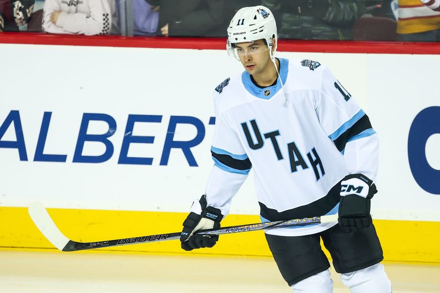 NHL: Utah at Calgary Flames