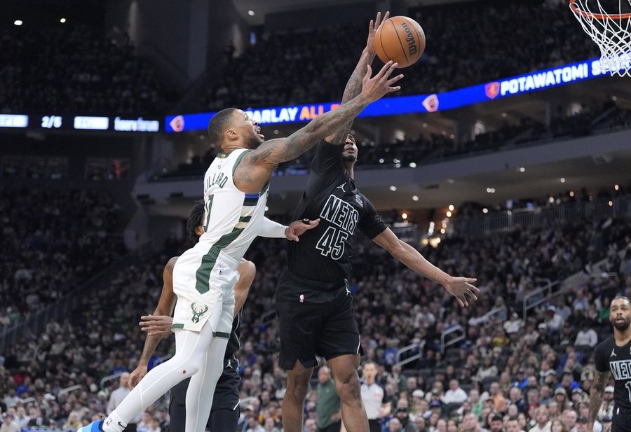 NBA: Brooklyn Nets at Milwaukee Bucks