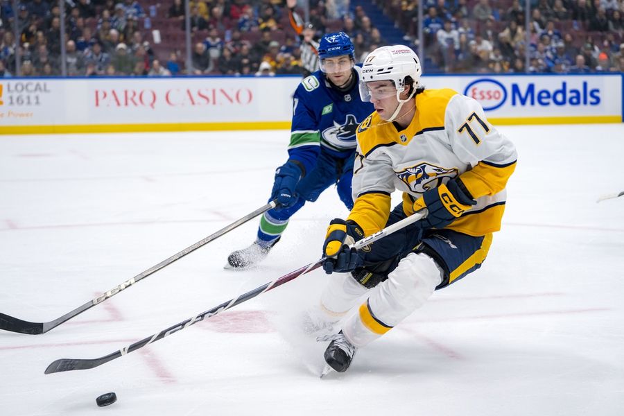 NHL: Nashville Predators at Vancouver Canucks