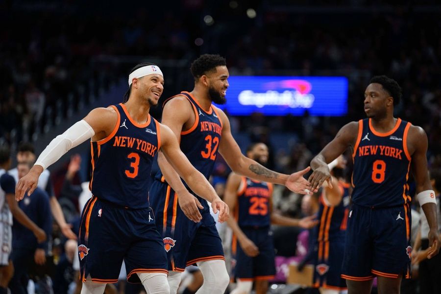 NBA: New York Knicks at Washington Wizards