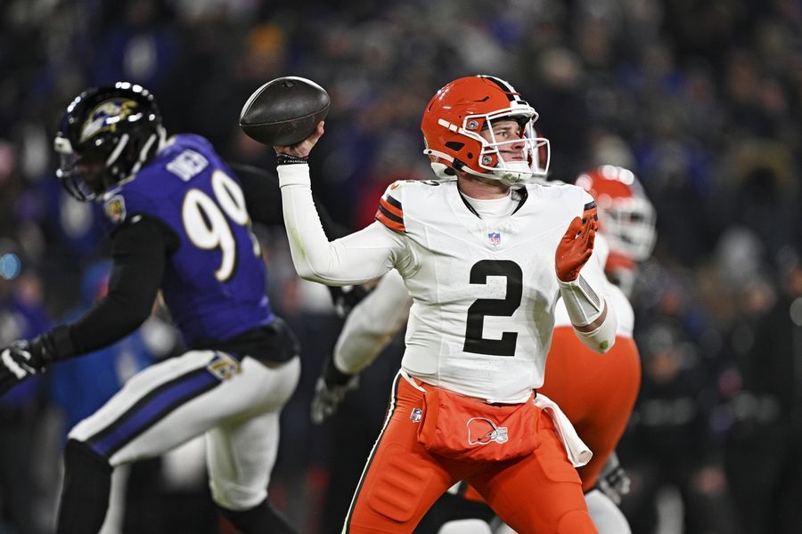 NFL: Cleveland Browns at Baltimore Ravens