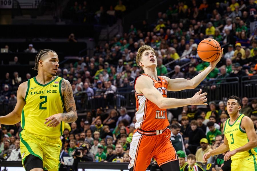 NCAA Basketball: Illinois at Oregon