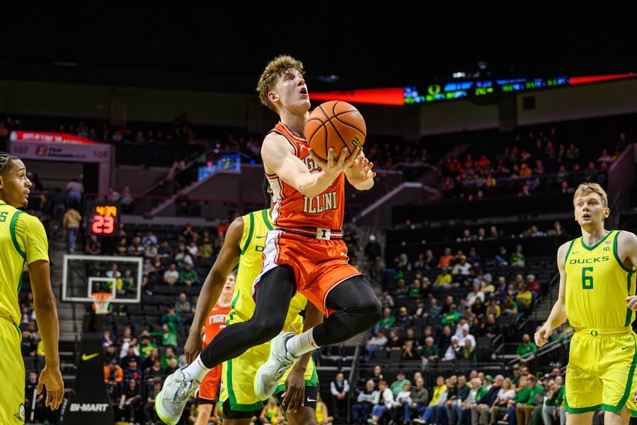 NCAA Basketball: Illinois at Oregon