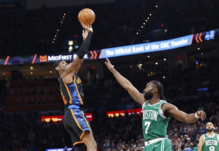 NBA: Boston Celtics at Oklahoma City Thunder