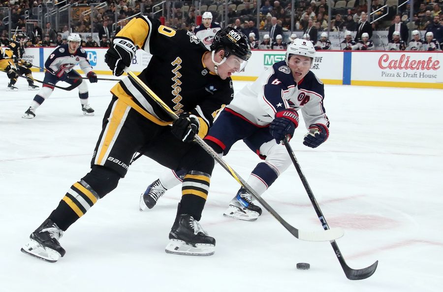 NHL: Columbus Blue Jackets at Pittsburgh Penguins