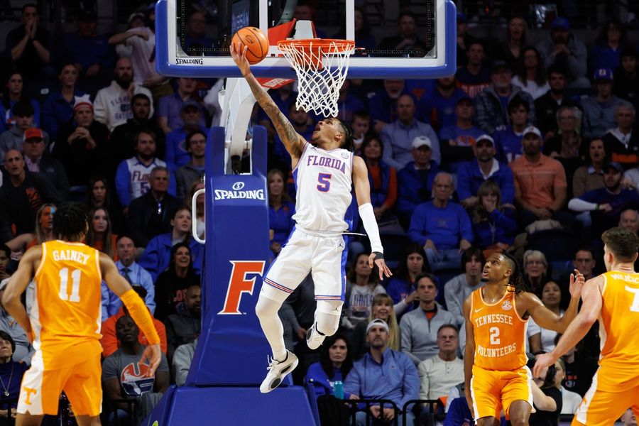 NCAA Basketball: Tennessee at Florida