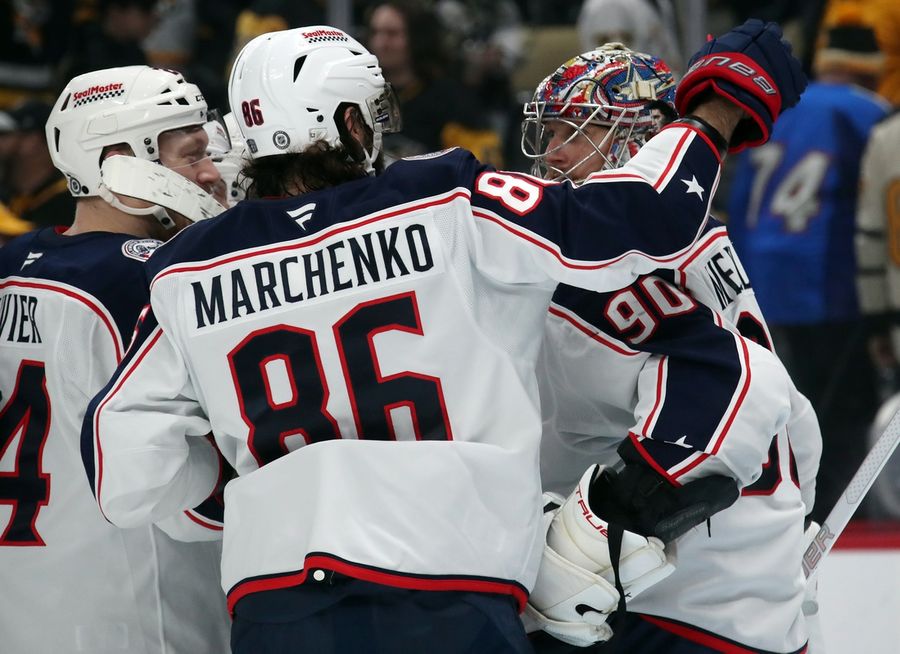 NHL: Columbus Blue Jackets at Pittsburgh Penguins