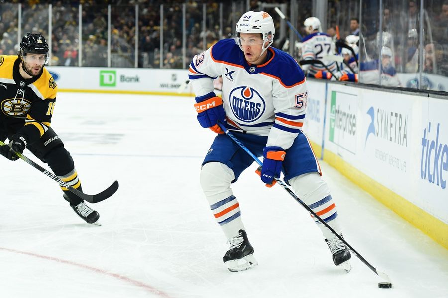 NHL: Edmonton Oilers at Boston Bruins