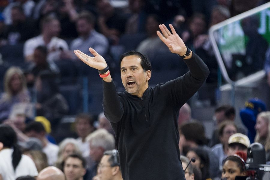 NBA: Miami Heat at Golden State Warriors