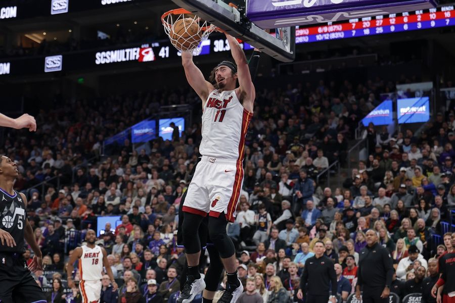 NBA: Miami Heat at Utah Jazz