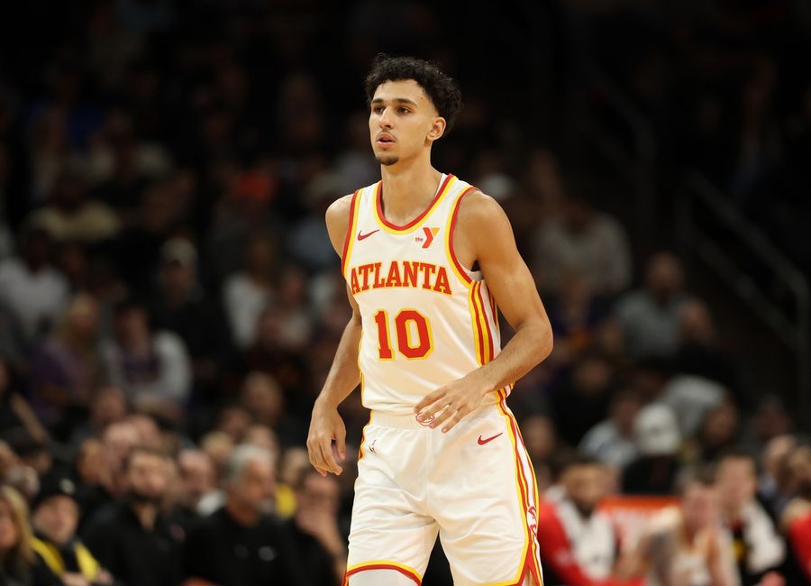 Hawks rookie Zaccharie Risacher (adductor) out at least 1 week