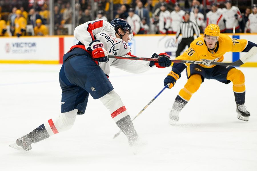 NHL: Washington Capitals at Nashville Predators