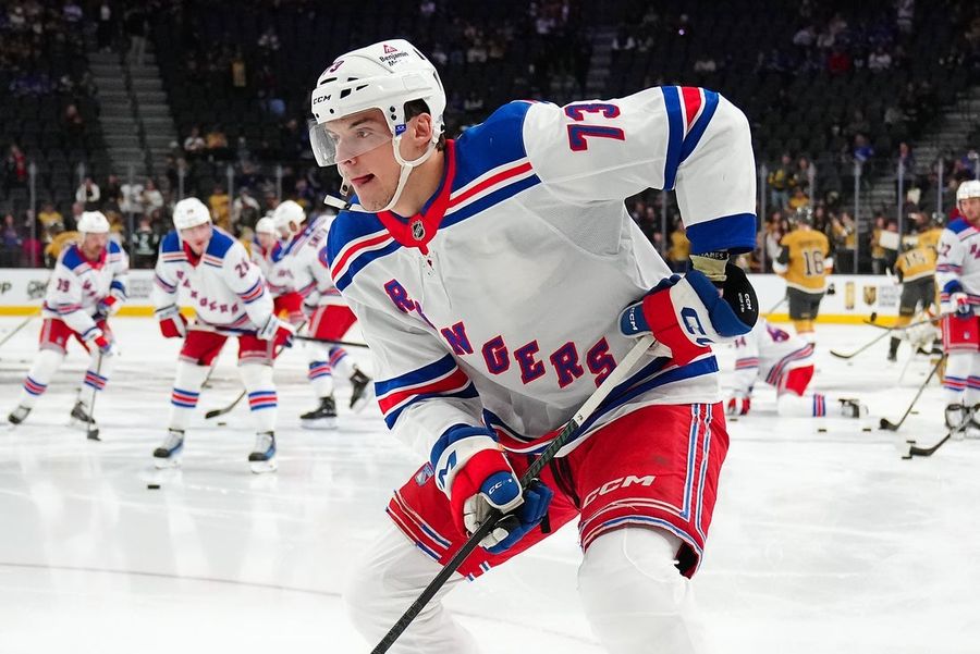 NHL: New York Rangers at Vegas Golden Knights