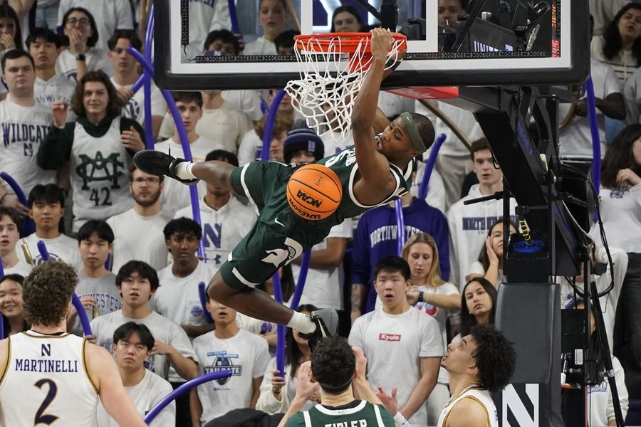 NCAA Basketball: Michigan State at Northwestern