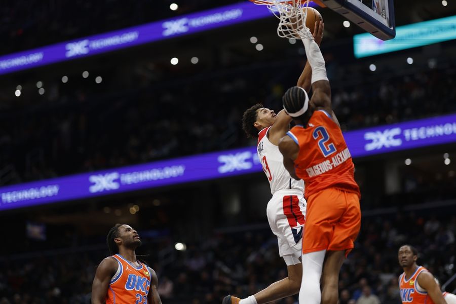 NBA: Oklahoma City Thunder at Washington Wizards