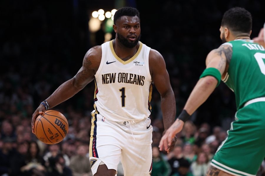NBA: New Orleans Pelicans at Boston Celtics