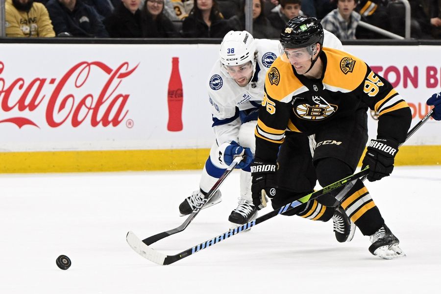 NHL: Tampa Bay Lightning at Boston Bruins