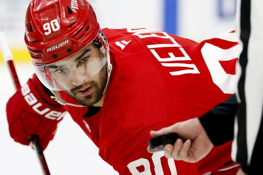NHL: San Jose Sharks at Detroit Red Wings